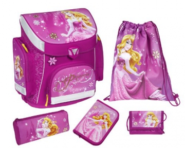 Disney Princess Schulranzen Set 19-tlg.mit Schultüte 85cm, Sporttasche, Regen-/Sicherheitshülle,Federmappe DPFI8251 - 