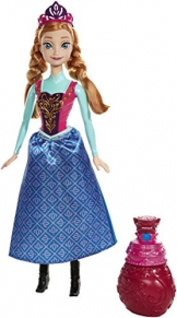 Mattel Disney Princess BDK32 - Farbwechselzauber Anna Puppe -