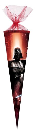 Star Wars Schultüte Darth Vader 85cm 6-eckig Durchmesser ca 25cm 2014 -